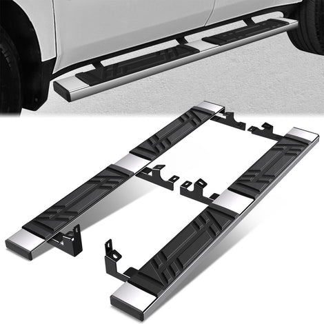 6.5 in. W Flat Step Bar Running Boards <br> 09-15 Honda Pilot, 07-13 Acura MDX