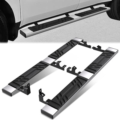 6.5 in. W Flat Step Bar Running Boards <br> 09-15 Honda Pilot, 07-13 Acura MDX
