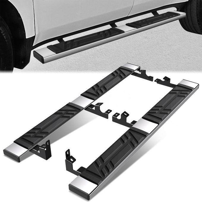 6.5 in. W Flat Step Bar Running Boards <br> 09-15 Honda Pilot, 07-13 Acura MDX