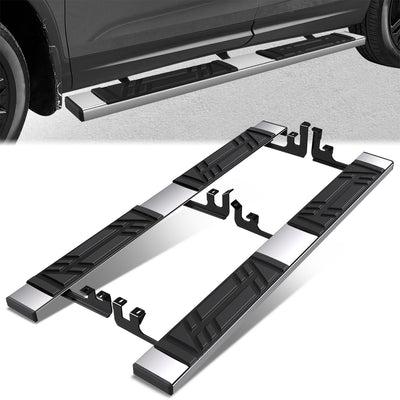 6.5 in. W Flat Step Bar Running Boards <br> 16-22 Honda Pilot