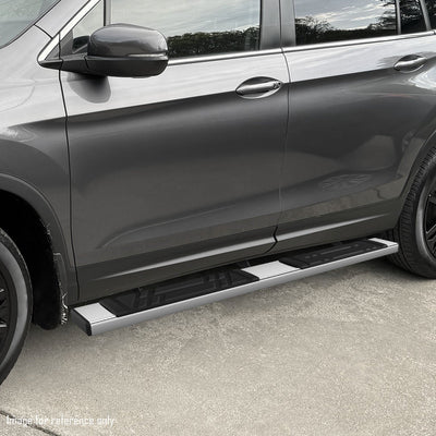 6.5 in. W Flat Step Bar Running Boards <br> 16-22 Honda Pilot