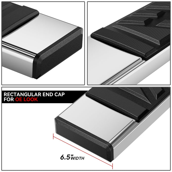 6.5in. Running Boards Side Step Pedal Nerf Bars <br>23-25 Honda Pilot
