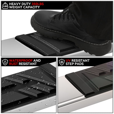 6.5in. Running Boards Side Step Pedal Nerf Bars <br>23-25 Honda Pilot