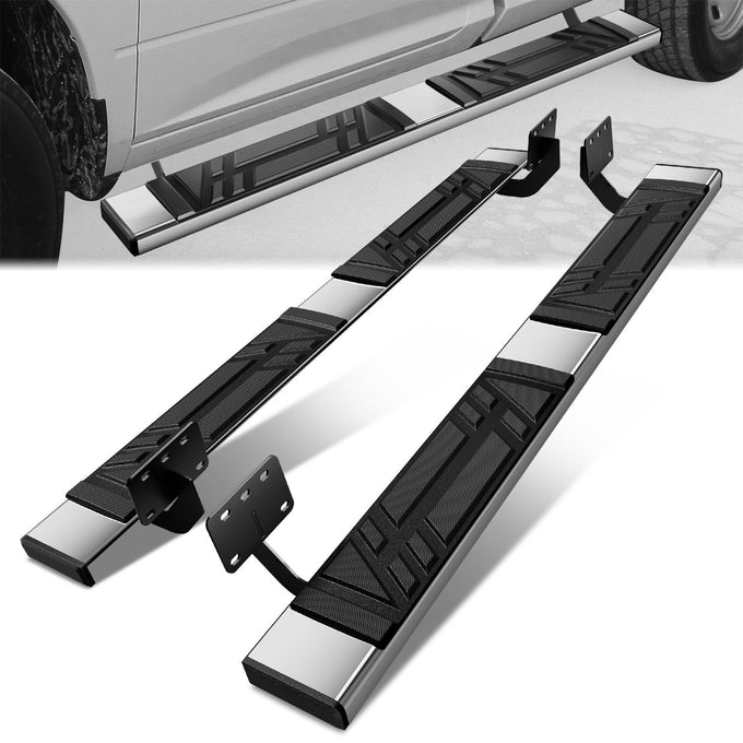 6.5 in. W Flat Step Bar Running Boards <br> 19-21 Ram 1500 Standard Cab
