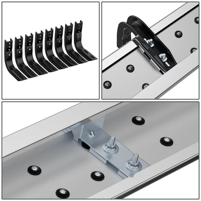 6.5in. Side Running Boards Step Nerf Bar <br>95-02 Dodge Ram 1500 Extended Cab