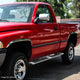6.5in. Running Boards Step Nerf Bar <br>94-02 Dodge Ram 1500 2500 3500 Regular Cab
