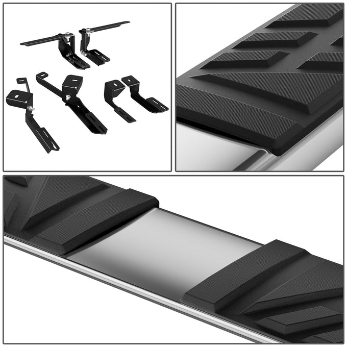 6.5 in. W Flat Step Bar Running Boards <br> 06-18 Toyota RAV4