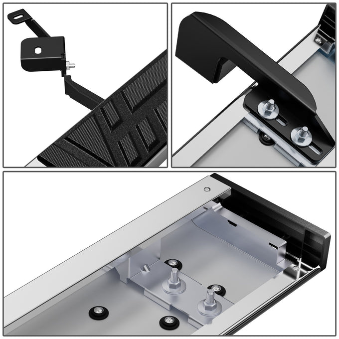 6.5 in. W Flat Step Bar Running Boards <br> 06-18 Toyota RAV4