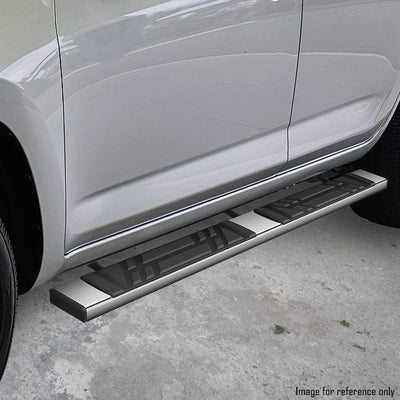 6.5 in. W Flat Step Bar Running Boards <br> 06-18 Toyota RAV4