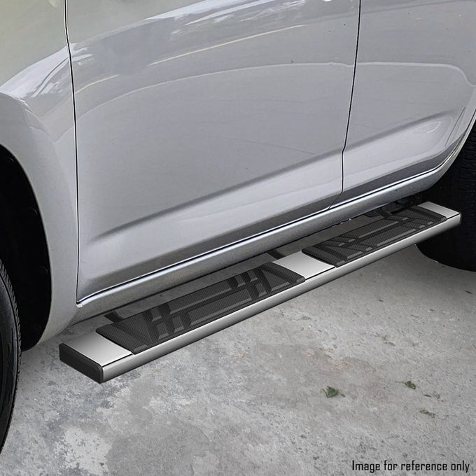 6.5 in. W Flat Step Bar Running Boards <br> 06-18 Toyota RAV4