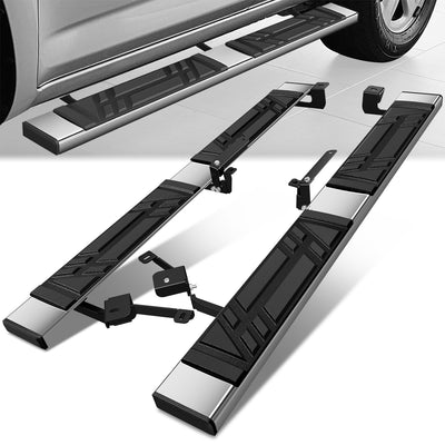 6.5 in. W Flat Step Bar Running Boards <br> 06-18 Toyota RAV4