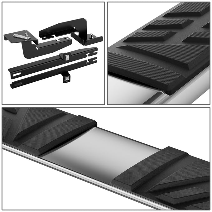 6.5 in. W Flat Step Bar Running Boards <br> 14-20 Nissan Rogue