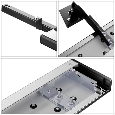 6.5 in. W Flat Step Bar Running Boards <br> 14-20 Nissan Rogue