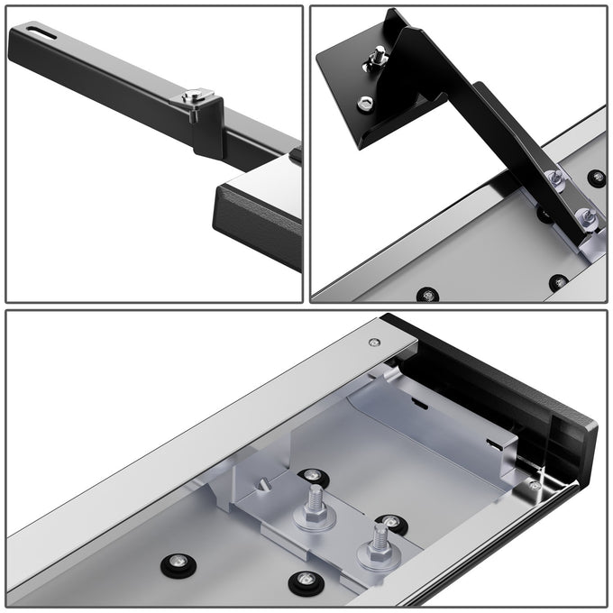 6.5 in. W Flat Step Bar Running Boards <br> 14-20 Nissan Rogue