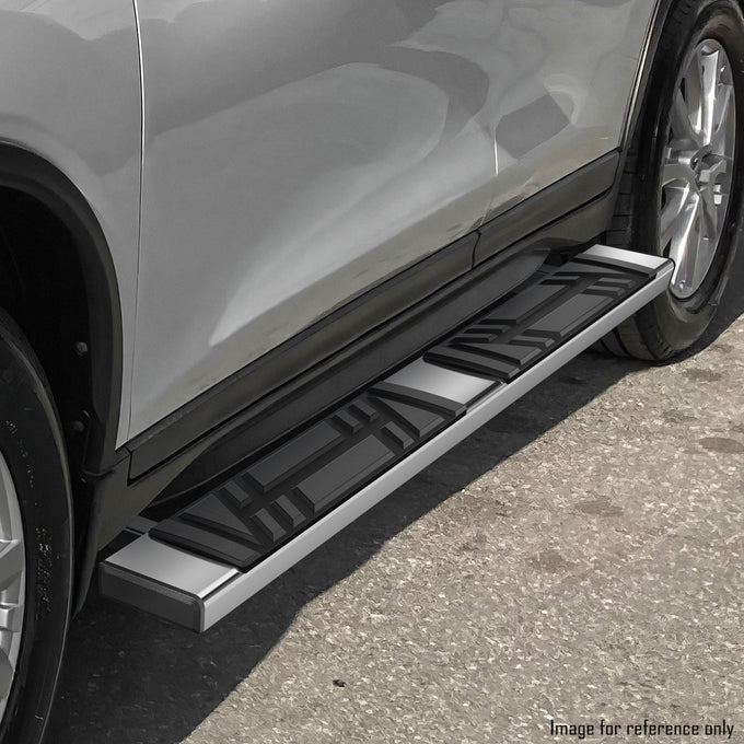 6.5 in. W Flat Step Bar Running Boards <br> 14-20 Nissan Rogue