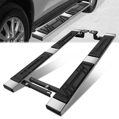 6.5 in. W Flat Step Bar Running Boards <br> 14-20 Nissan Rogue