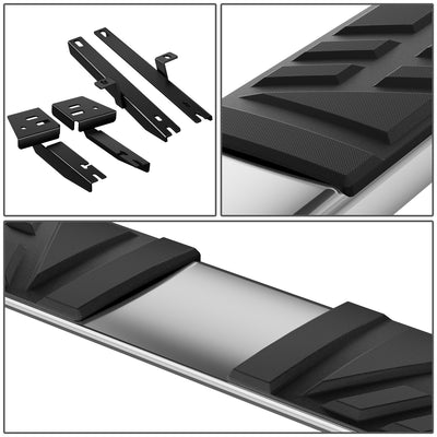 6.5 in. W Flat Step Bar Running Boards <br> 21-24 Nissan Rogue