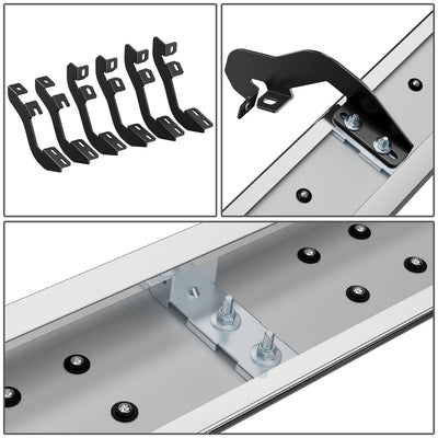 6.5in. Side Running Boards Step Nerf Bar Pedal <br>19-25 Ford Ranger Crew Cab