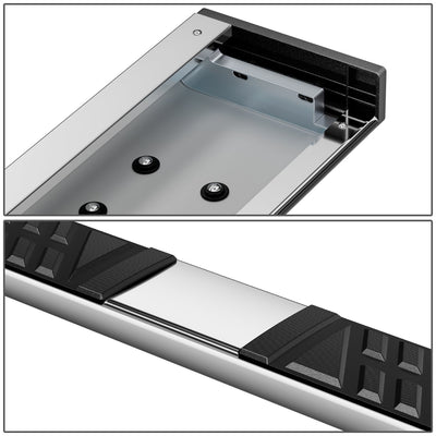 6.5in. Side Running Boards Step Nerf Bar Pedal <br>19-25 Ford Ranger Crew Cab