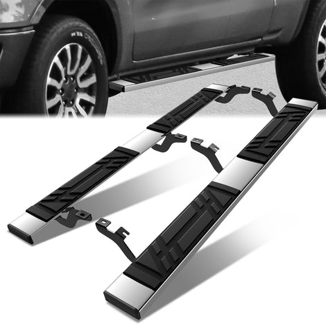6.5in. Side Running Boards Step Nerf Bar Pedal <br>19-25 Ford Ranger Extended Cab