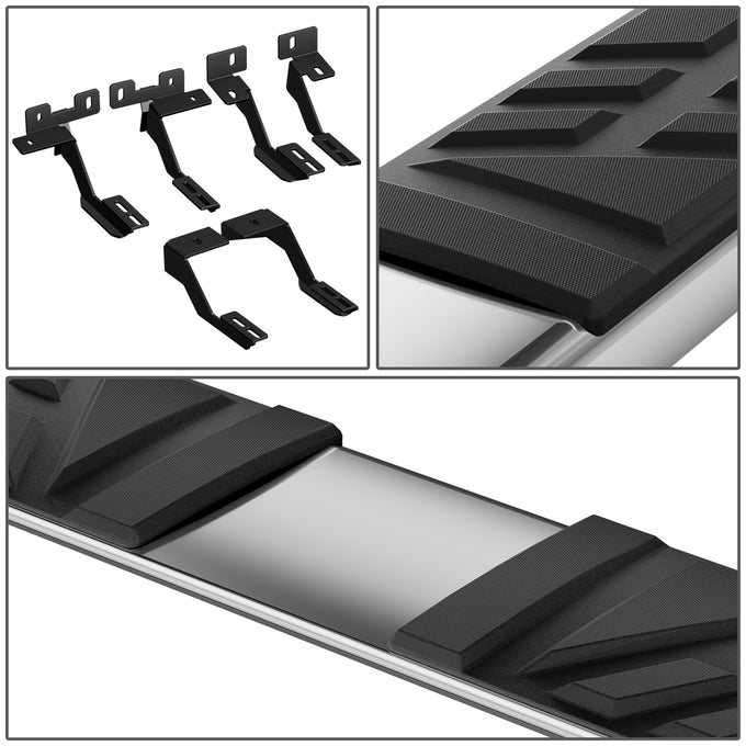 6.5 in. W Flat Step Bar Running Boards <br> 05-10 Lexus RX330 RX350 RX400h RX450h