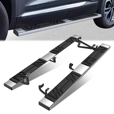 6.5 in. W Flat Step Bar Running Boards <br> 19-23 Hyundai Santa Fe