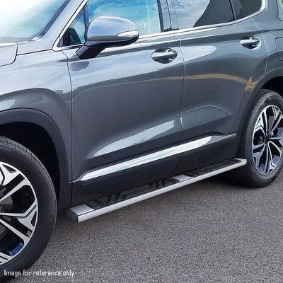 6.5 in. W Flat Step Bar Running Boards <br> 19-23 Hyundai Santa Fe