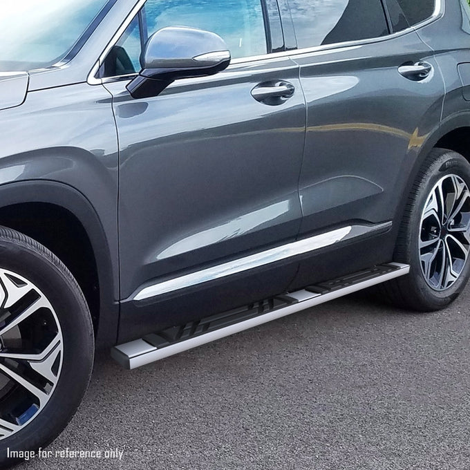 6.5 in. W Flat Step Bar Running Boards <br> 19-23 Hyundai Santa Fe