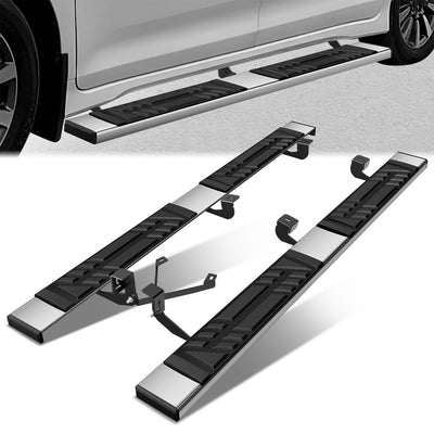6.5 in. W Flat Step Bar Running Boards <br> 11-20 Toyota 4Runner
