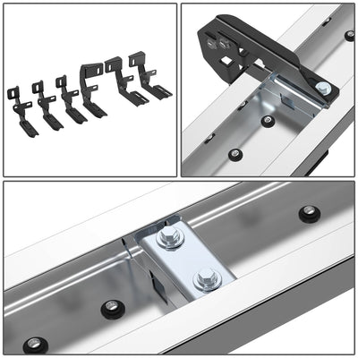 6.5 in. W Flat Step Bar Running Boards <br> 07-24 Dodge/ Mercedes-Benz/ Freightliner Sprinter