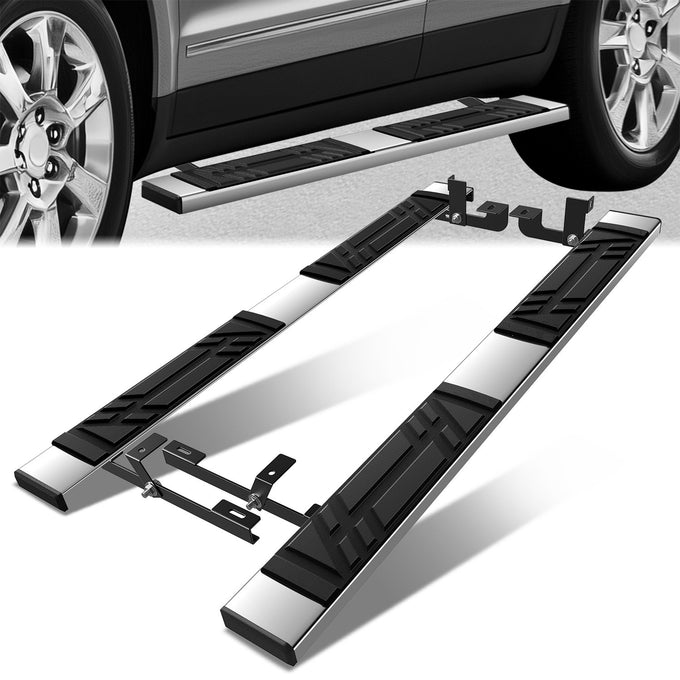 6.5 in. W Flat Step Bar Running Boards <br> 10-15 Cadillac SRX