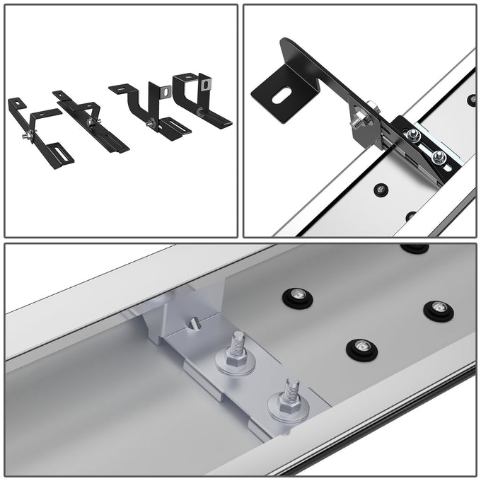 6.5 in. W Flat Step Bar Running Boards <br> 10-15 Cadillac SRX