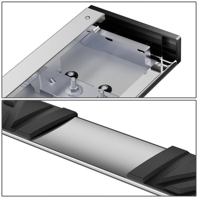 6.5 in. W Flat Step Bar Running Boards <br> 10-15 Cadillac SRX
