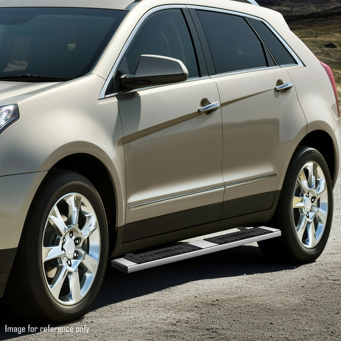 6.5 in. W Flat Step Bar Running Boards <br> 10-15 Cadillac SRX