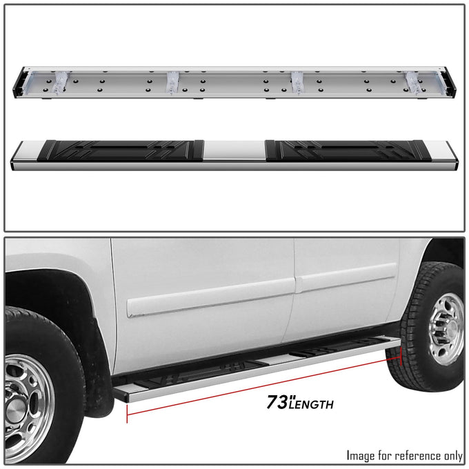 6.5in. Running Board Step Nerf Bar <br>05-14 Suburban Tahoe Yukon XL 1500/2500