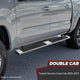 6.5 in. W Flat Step Bar Running Boards <br> 05-23 Toyota Tacoma Crew Cab