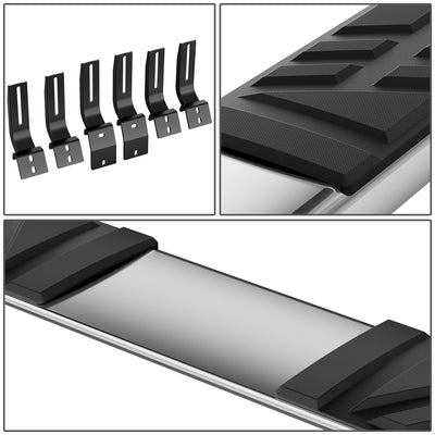 6.5 in. W Flat Step Bar Running Boards <br> 05-23 Toyota Tacoma Extended Cab