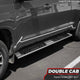 6.5 in. W Flat Step Bar Running Boards <br> 07-21 Toyota Tundra Double (Extended) Cab