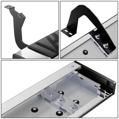 6.5 in. W Flat Step Bar Running Boards <br> 22-24 Toyota Tundra Extended Cab