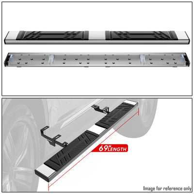 6.5 in. W Flat Step Bar Running Boards <br> 18-21 Volkswagen Tiguan