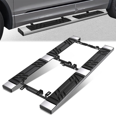 6.5 in. W Flat Step Bar Running Boards <br> 22-24 Volkswagen Tiguan