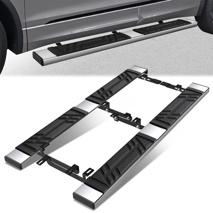 6.5 in. W Flat Step Bar Running Boards <br> 22-24 Volkswagen Tiguan