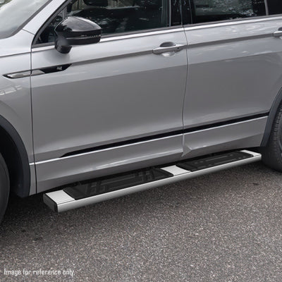 6.5 in. W Flat Step Bar Running Boards <br> 22-24 Volkswagen Tiguan