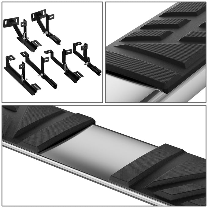 6.5 in. W Flat Step Bar Running Boards <br> 18-22 Chevry Traverse