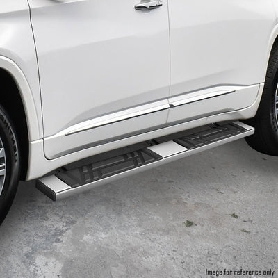 6.5 in. W Flat Step Bar Running Boards <br> 18-22 Chevry Traverse