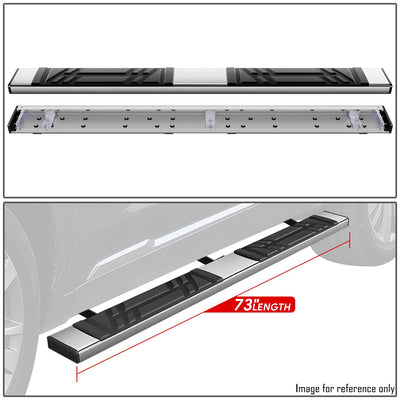 6.5 in. W Flat Step Bar Running Boards <br> 20-25 Cadillac XT6