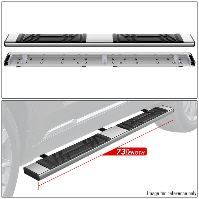 6.5 in. W Flat Step Bar Running Boards <br> 20-25 Cadillac XT6
