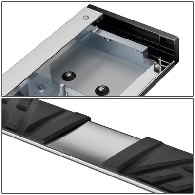 6.5 in. W Flat Step Bar Running Boards <br> 16-20 Chevy/GMC Tahoe Yukon