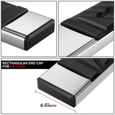 6.5in. Side Step Nerf Bar Running Boards Pedal <br>21-25 Chevrolet Tahoe GMC Yukon