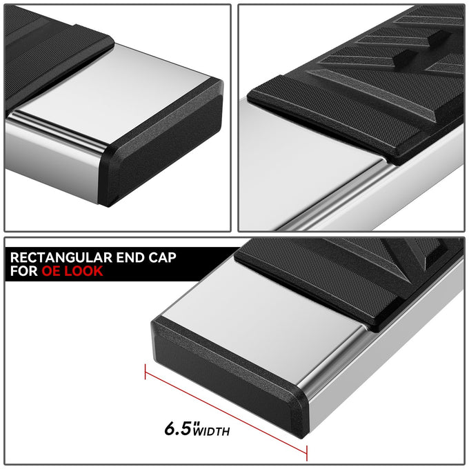 6.5in. Side Step Nerf Bar Running Boards Pedal <br>21-25 Chevrolet Tahoe GMC Yukon